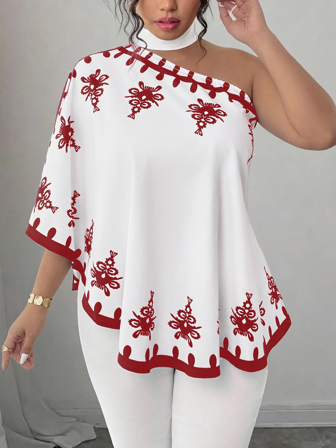 Roselyne - Haut élégant coupe structurée