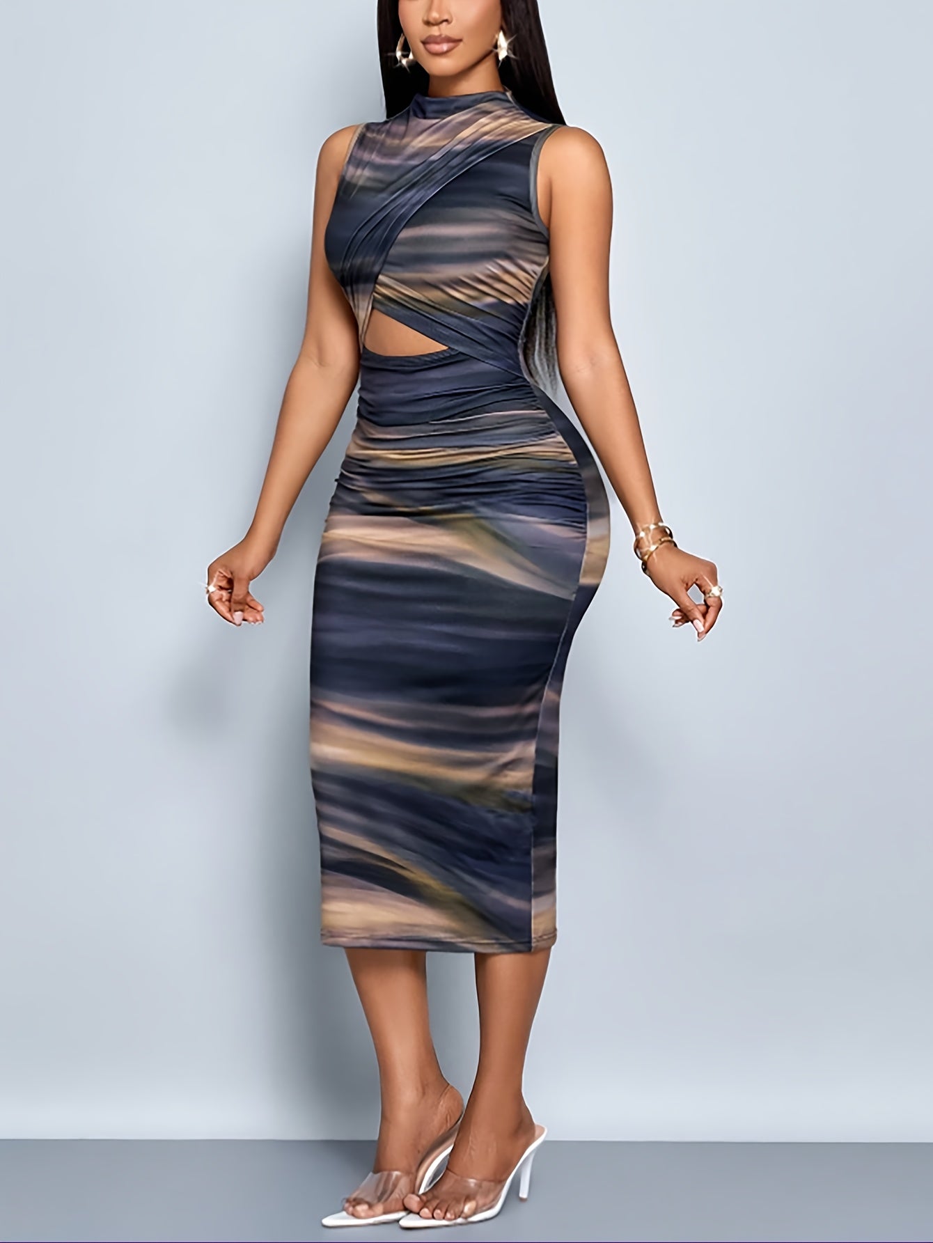 Ryvana - Robe féminine allure sophistiquée