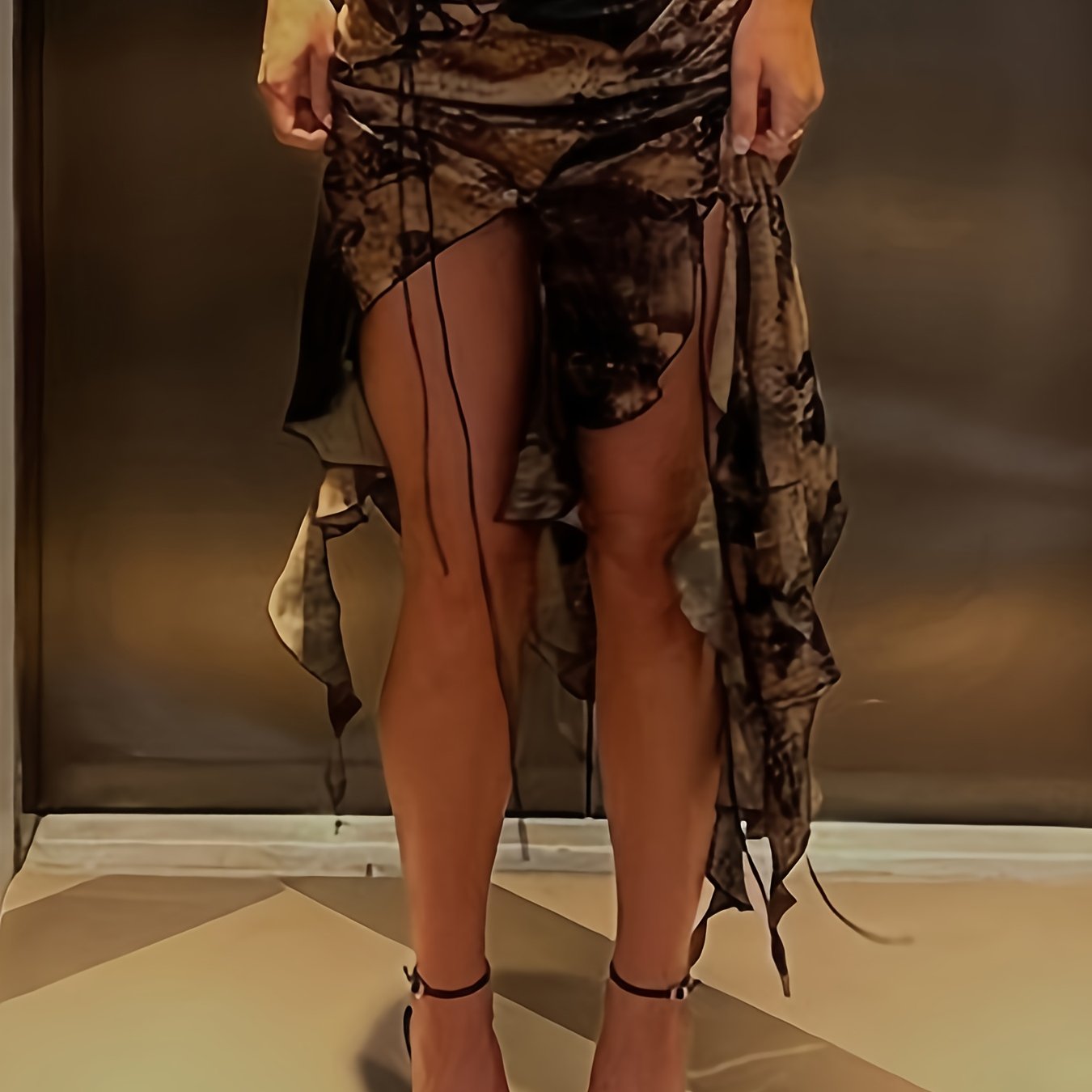 Asymmetrical-  Jupe style 2YK