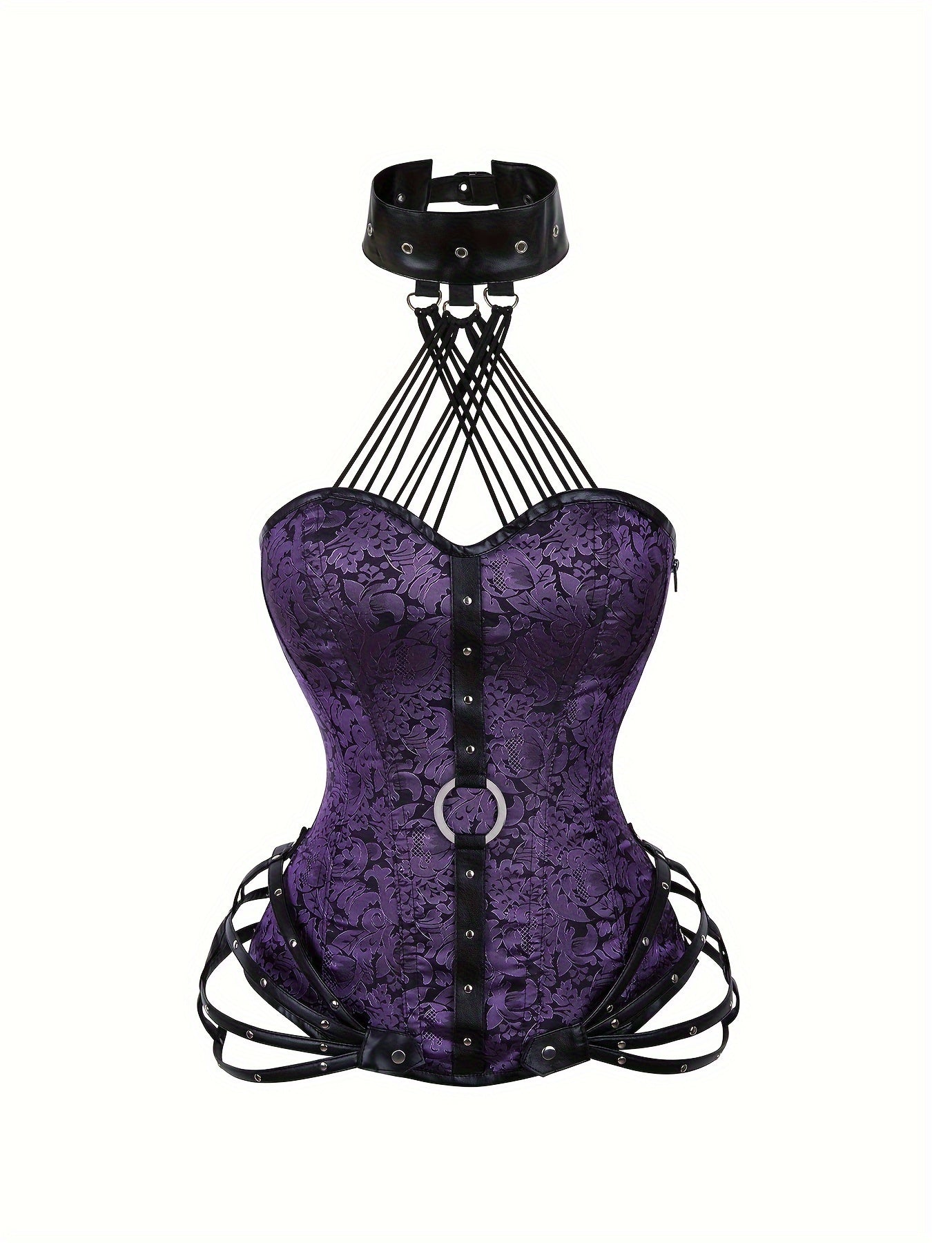Corsika Lux -  Corset sexy ras de cou style Gothique