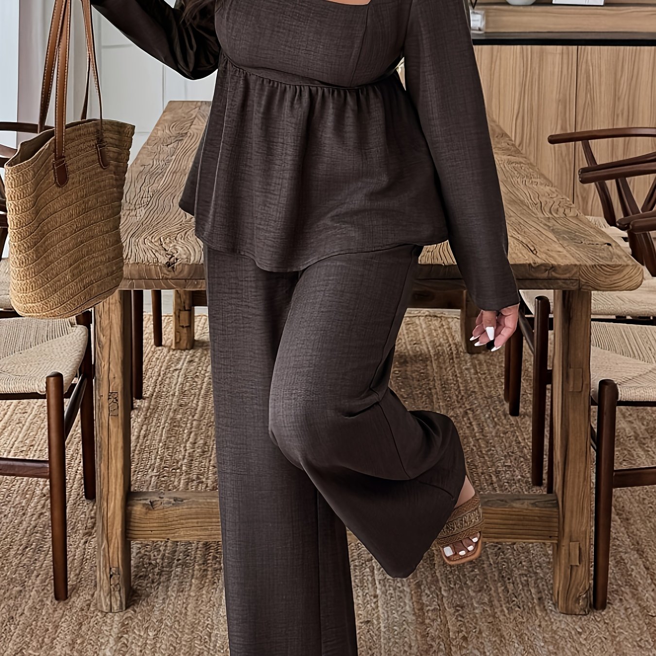 Pia - Pantalon élégant allure moderne