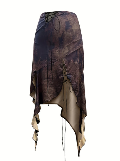 Asymmetrical-  Jupe style 2YK