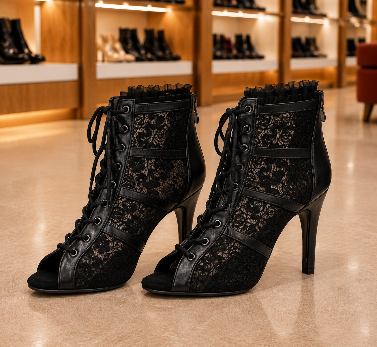 Elégance Brodia_Sexy chaussure heels personnalisable