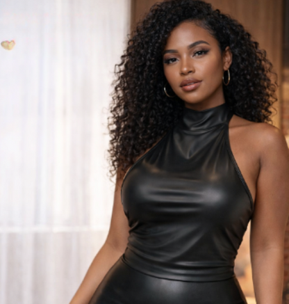 Versatilia-haut sémili cuir sexy