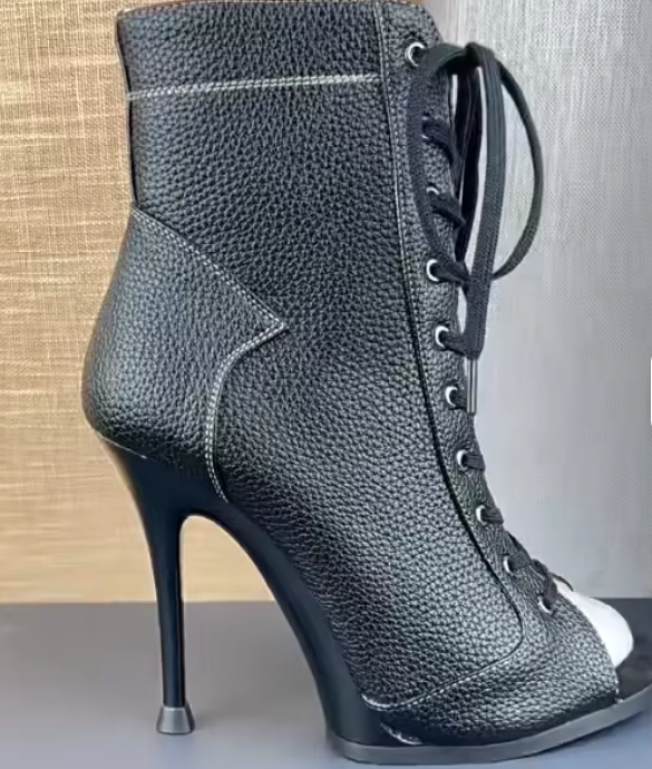 Luxiana- Bottine talon élégant New style