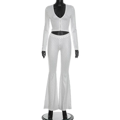 NewJiu - Ensemble 2 pieces à pois