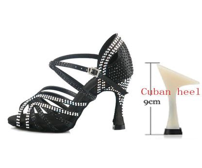 Jiama _ Chaussure bi color danse latine originale