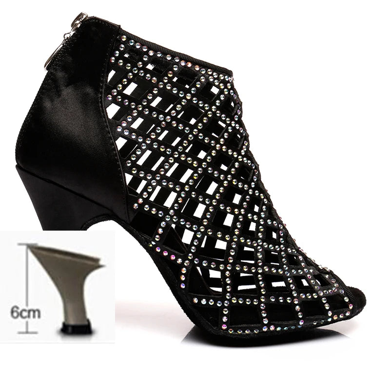 Bellisima - chaussure de danse latine strass