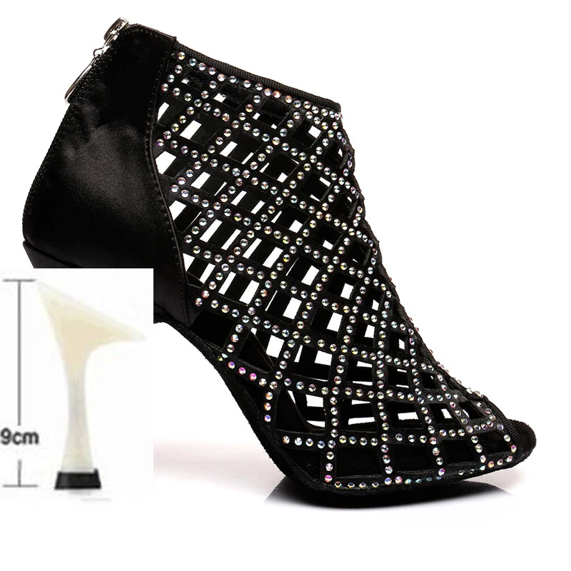 Bellisima - chaussure de danse latine strass