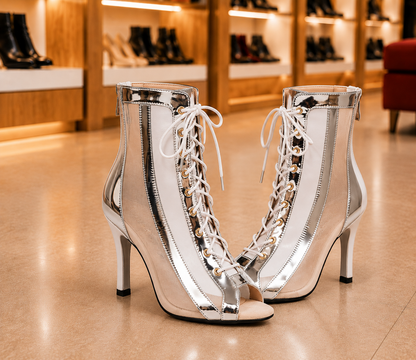 Renna Argenté- chaussures heels