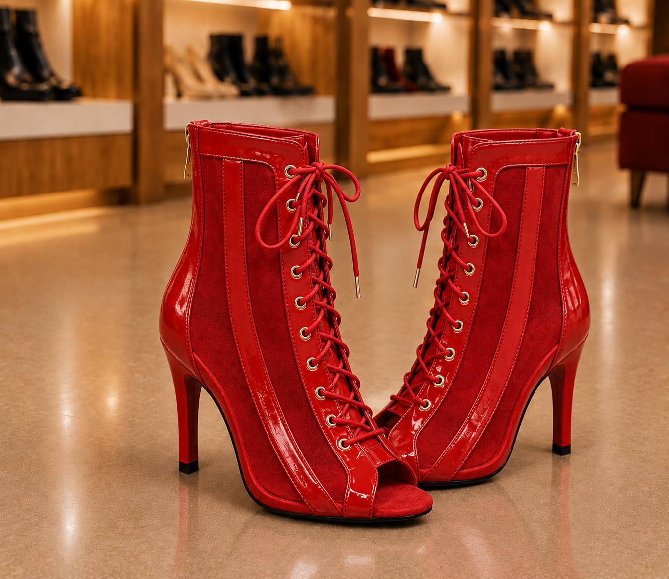 Renna Rouge- chaussures heels