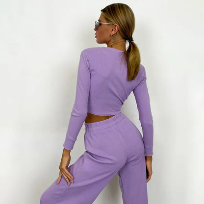 Veltira - Ensemble veste + pantalon yoga