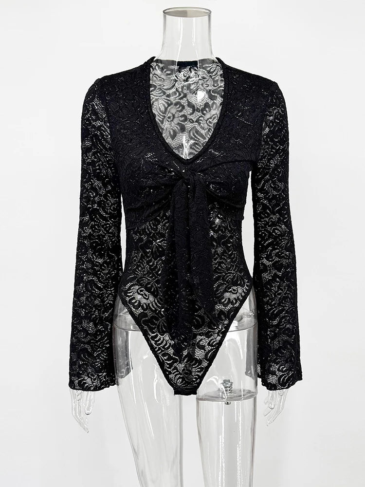 Seldra - body dentelle