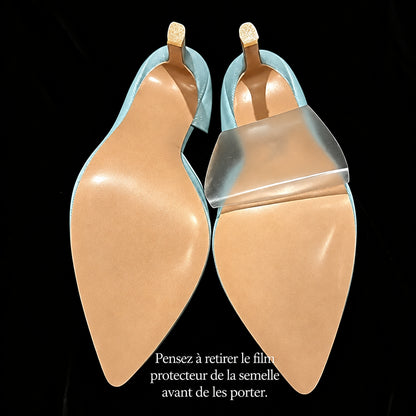 Jaguara - Escarpins de danse léopard cuir véritable