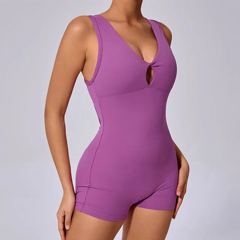 Jornala - Combinaison short ou pantalon yoga