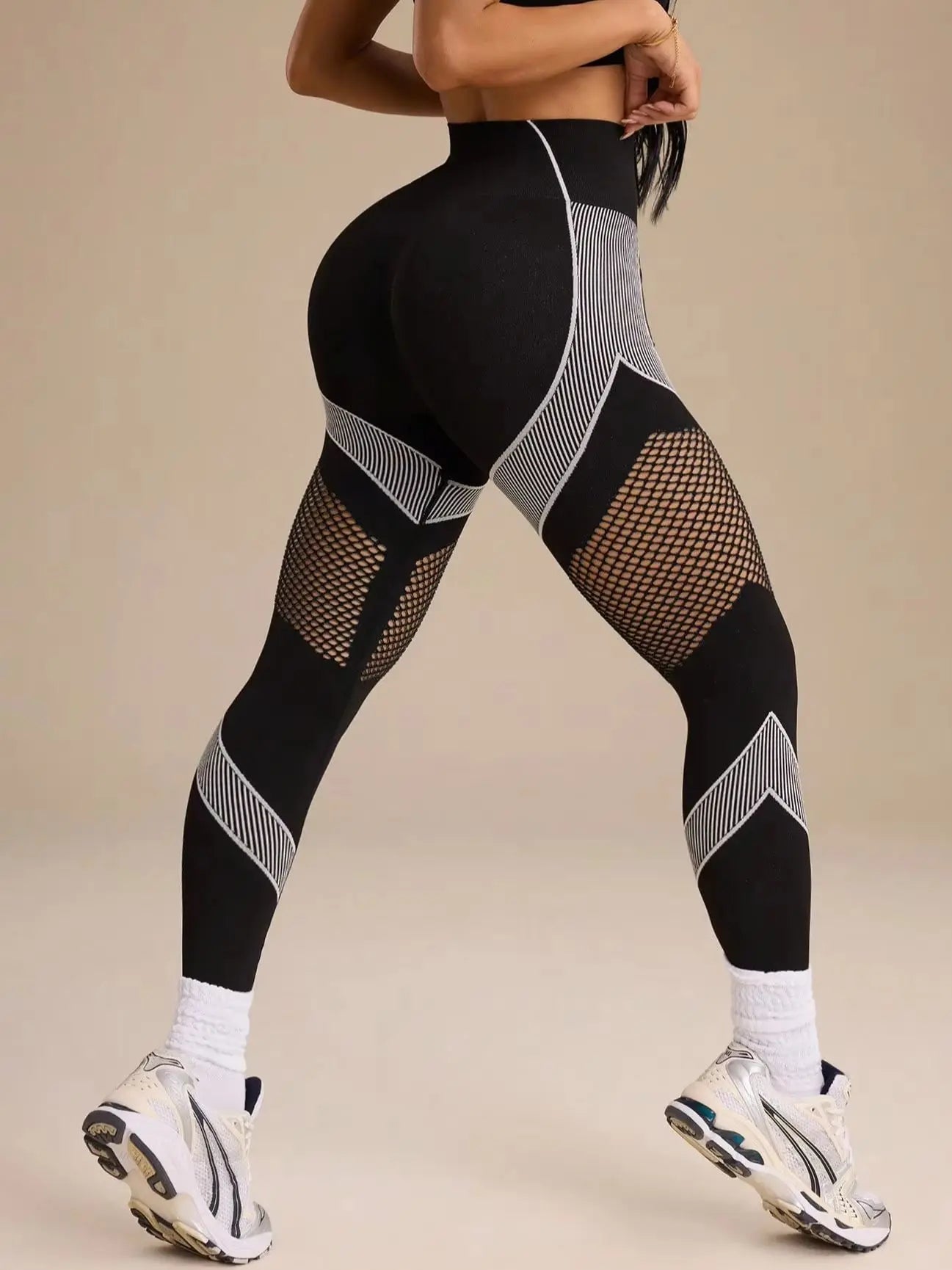 Vexlia - Legging noir et blanc