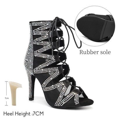 Eclipse – Talon glamour et stable, idéal pour danser ou briller en soirée.