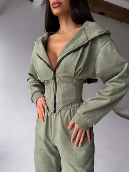 Ninaya - Ensemble sweat à capuche et pantalon