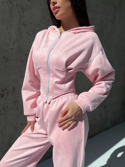 Ninaya - Ensemble sweat à capuche et pantalon