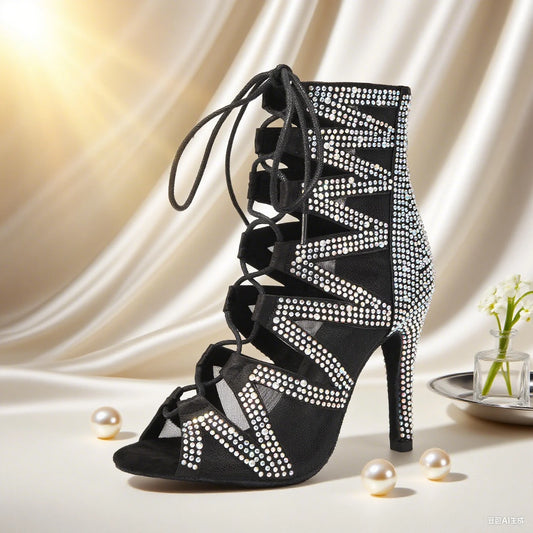 Eclipse – Talon glamour et stable, idéal pour danser ou briller en soirée.