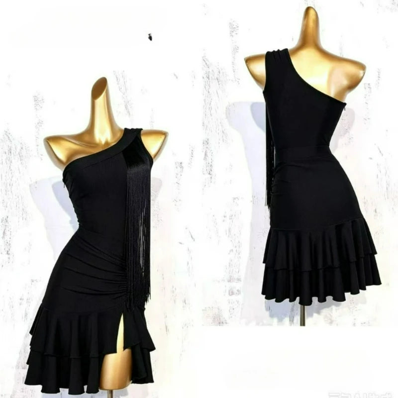 Newlina- Robe de danse latine pour femmes