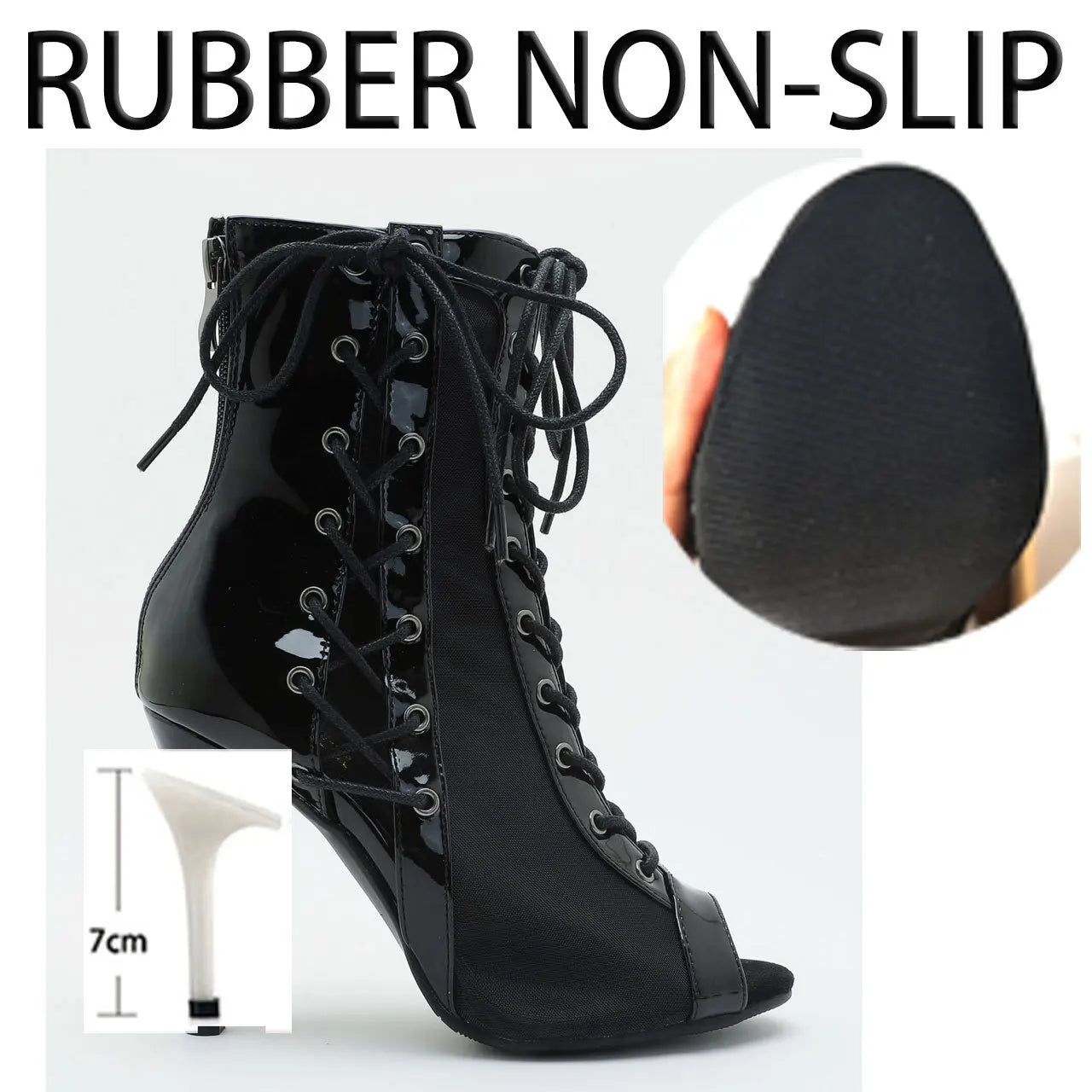 BotNew_ Bottine talon à lacet sexy heels