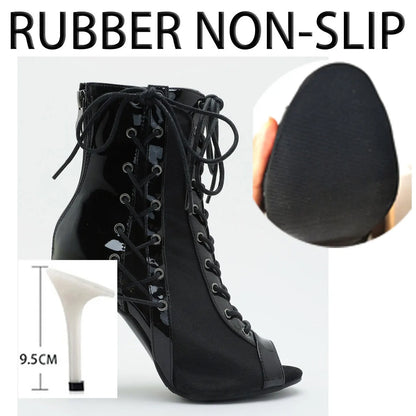 BotNew_ Bottine talon à lacet sexy heels