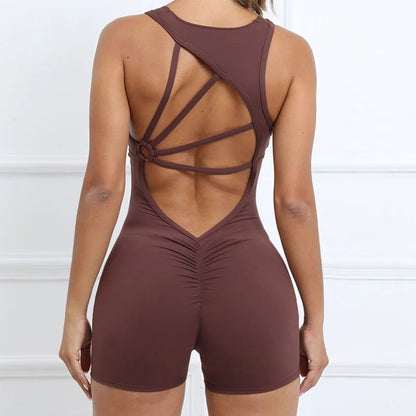 Jornala - Combinaison short ou pantalon yoga