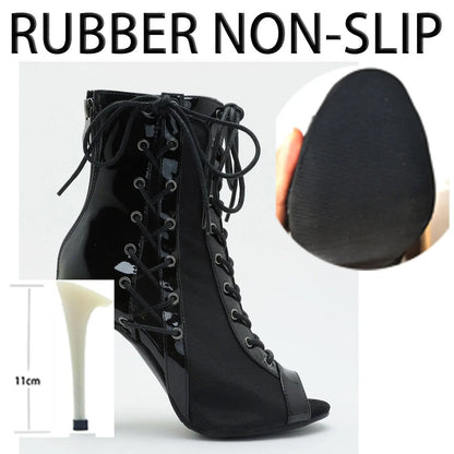 BotNew_ Bottine talon à lacet sexy heels