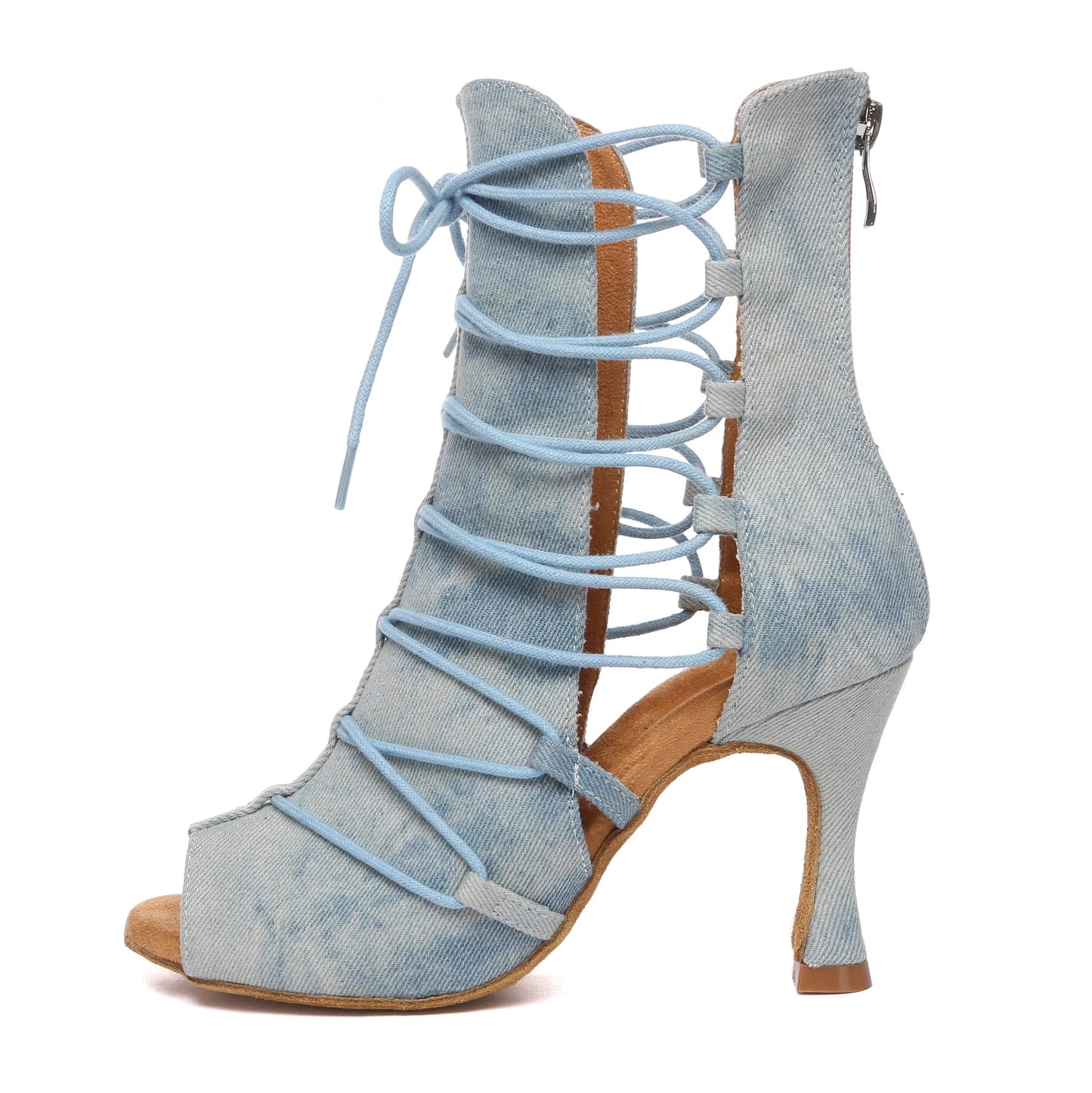 Mylia - Botte heels bleu