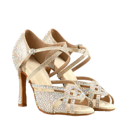 Buqima - Chaussure brillante danse latine #New