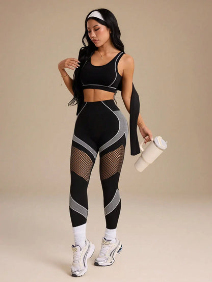 Vexlia - Legging noir et blanc