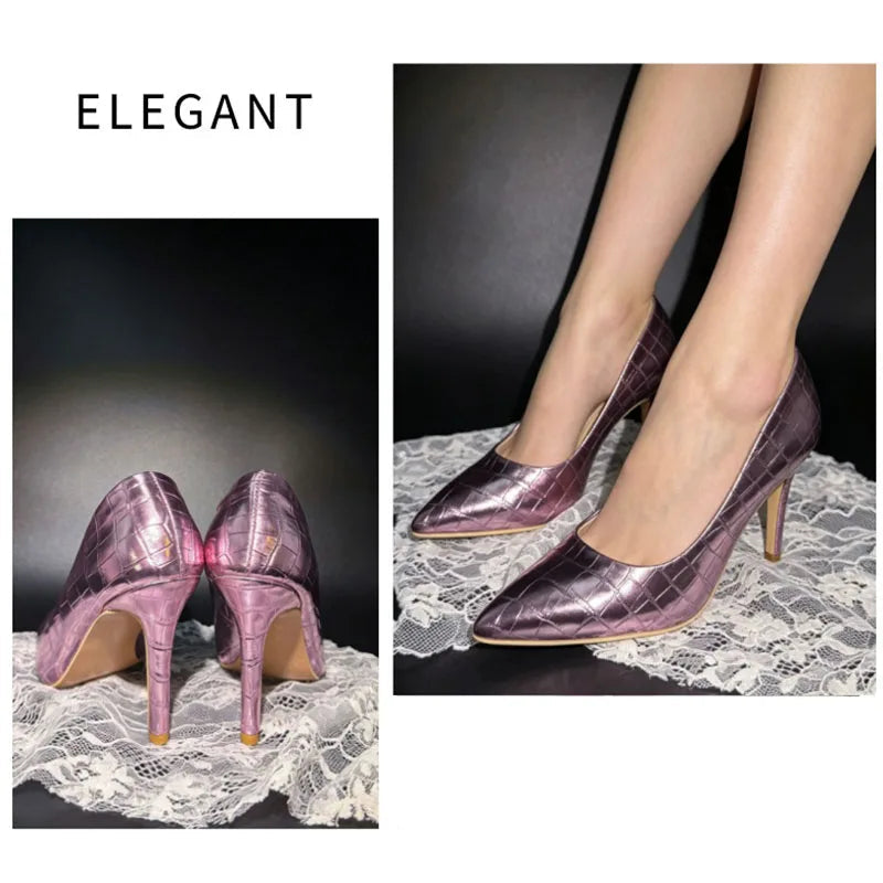 Elvira - Escarpins de danse à talons pointus
