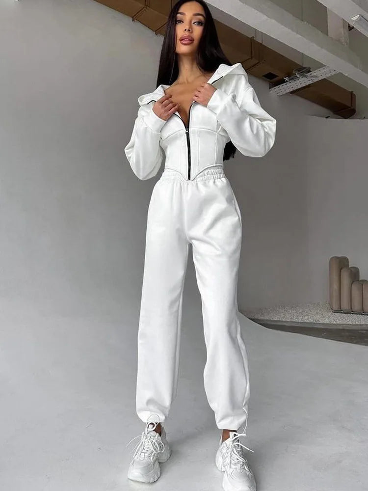 Ninaya - Ensemble sweat à capuche et pantalon