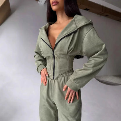 Ninaya - Ensemble sweat à capuche et pantalon