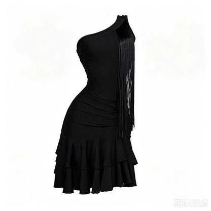 Newlina- Robe de danse latine pour femmes
