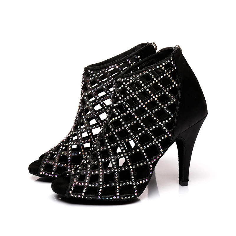 Bellisima - chaussure de danse latine strass