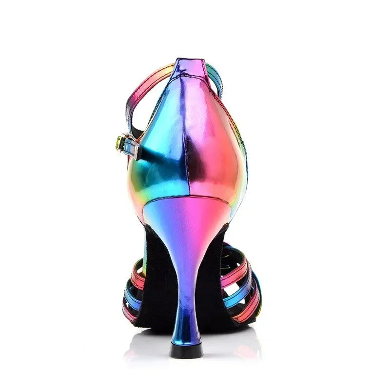 Arciel- Chaussure de danse latine multicouleur- NOUVEAU