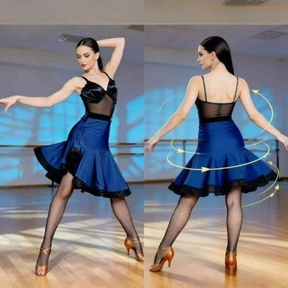 Silriel - Robe de danse latine