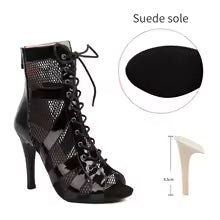 Celtia Noire- botte aérienne et sensualité personnalisable