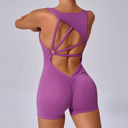 Jornala - Combinaison short ou pantalon yoga