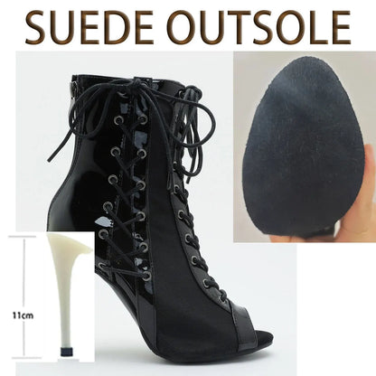 BotNew_ Bottine talon à lacet sexy heels