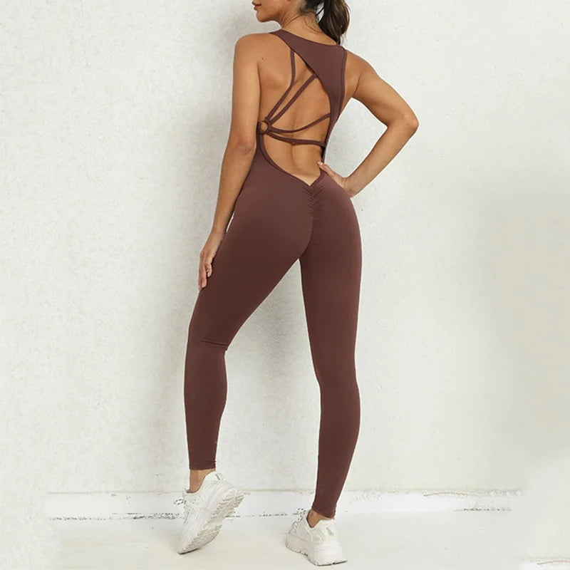 Jornala - Combinaison short ou pantalon yoga