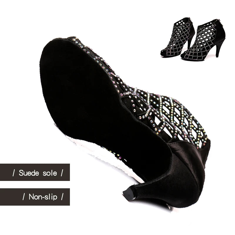 Bellisima - chaussure de danse latine strass