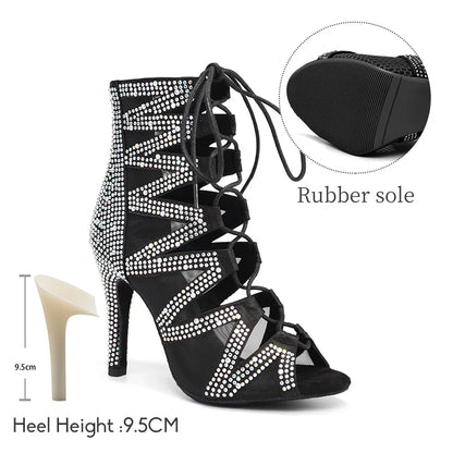 Eclipse – Talon glamour et stable, idéal pour danser ou briller en soirée.