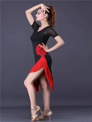 Gaelle- Robe danse latine 2 couleurs