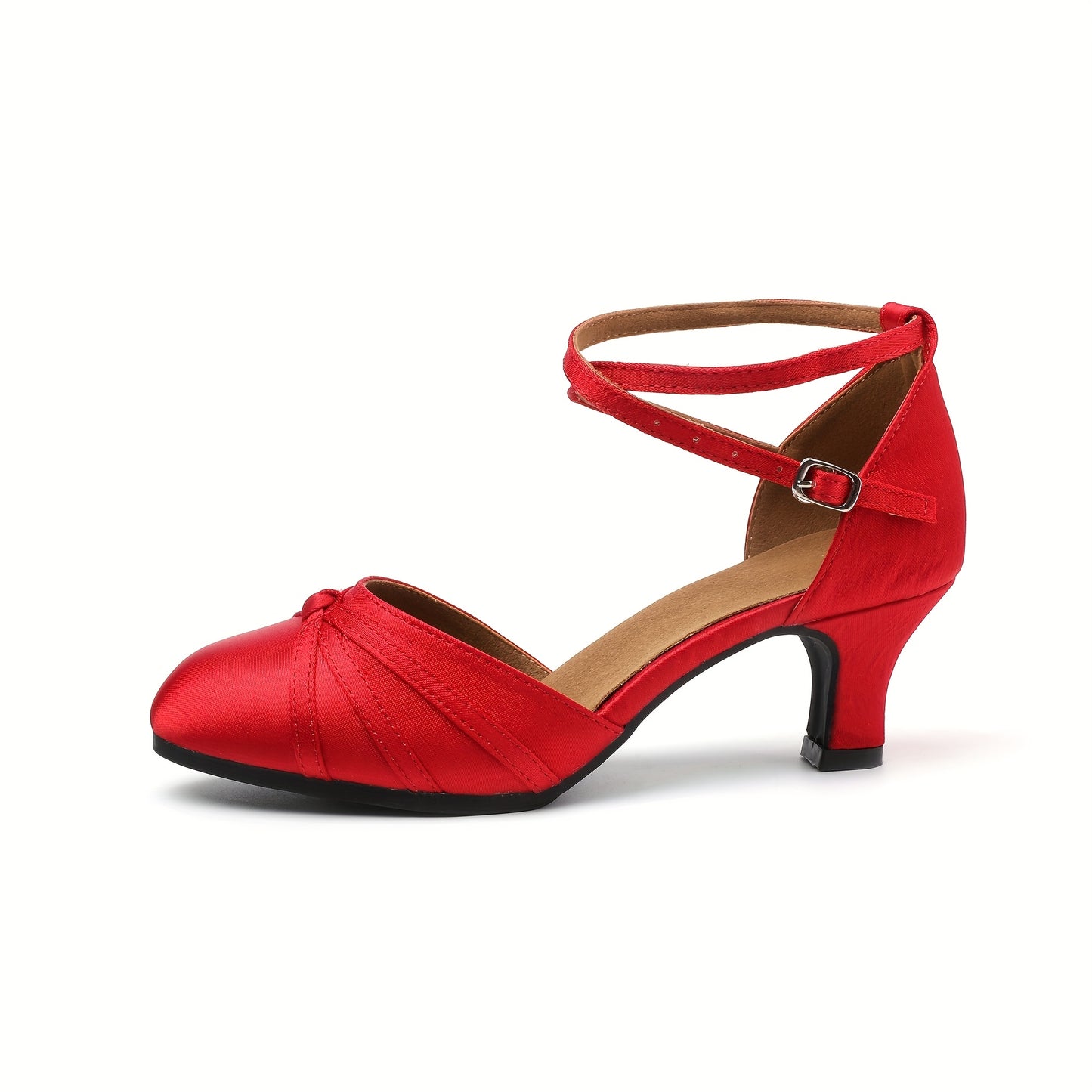 Taltiz- Chaussure fermé danse latine RUBBER/7cm