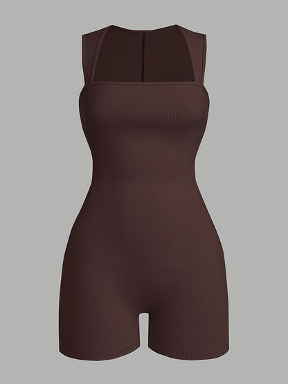 Jade- Ensemble 3 combishort noir/blan/marron XS au XXL