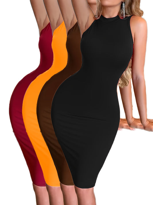 Sorylina - Robe chic silhouette raffinée