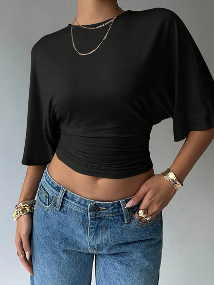 Bréloria - Robe élégante coupe fluide